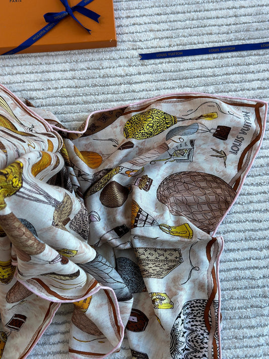 Louis Vuitton Silk Scarf 5 colors
