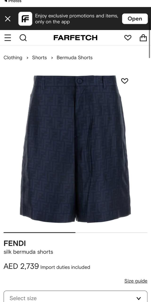 Fendi Silk Set