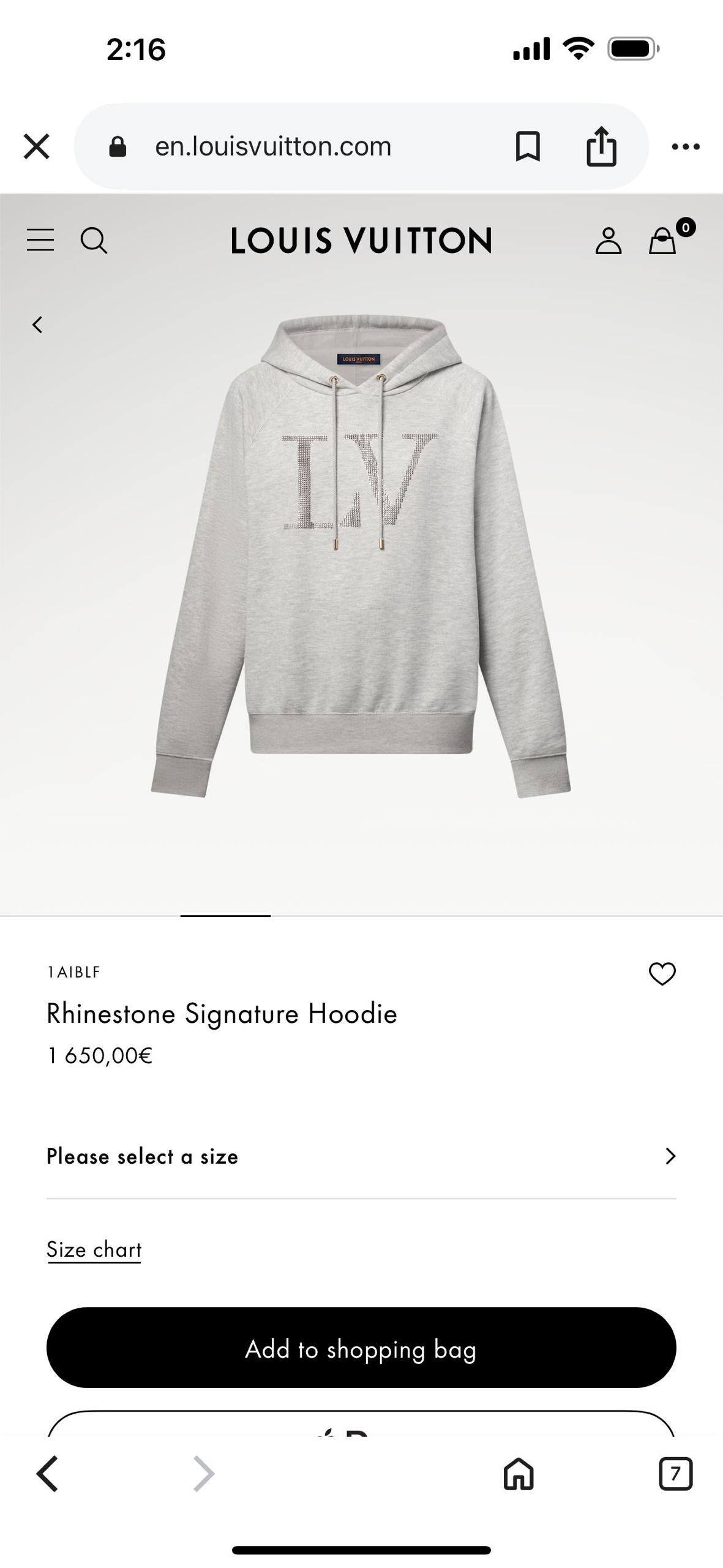 Louis Vuitton Hoodie