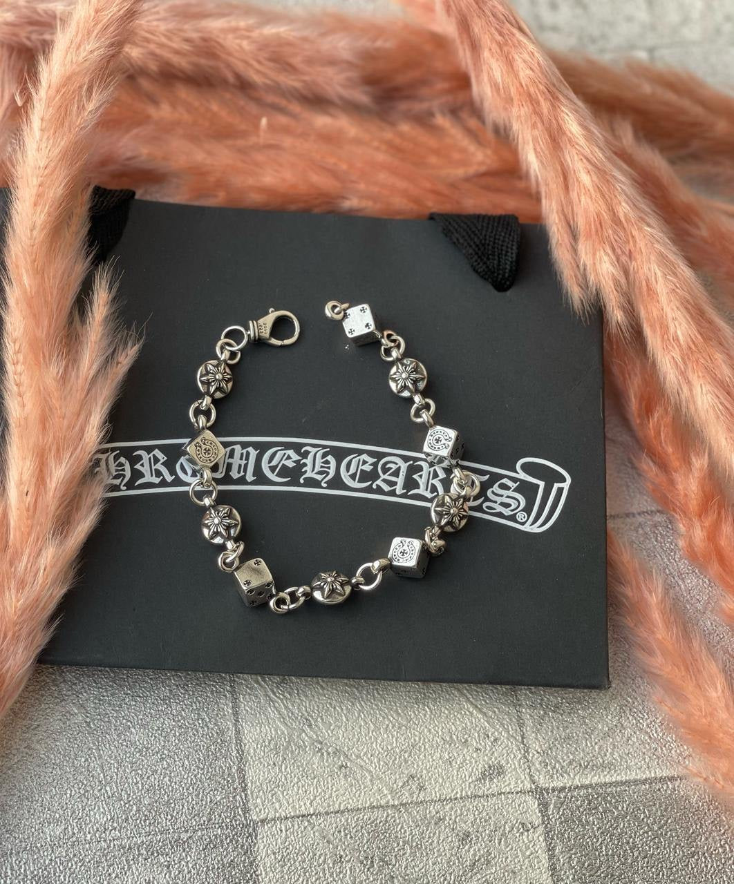 Chrome Hearts Unisex Bracelets 6 models
