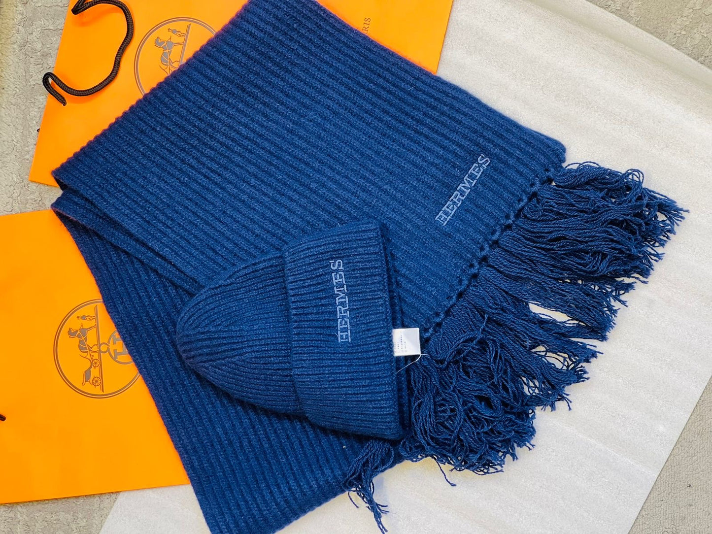 Hermes Beanie Set 3 colors
