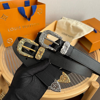 Louis Vuitton Belts 2 colors
