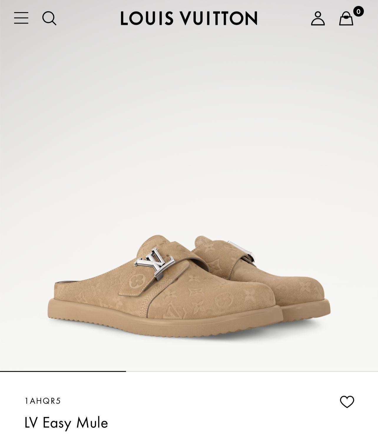 Louis Vuitton Mules