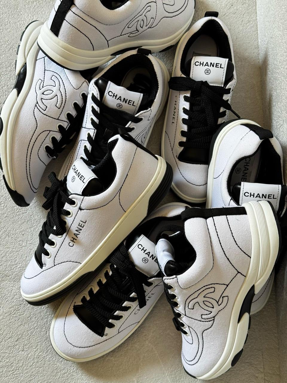 Chanel Sneakers 2 colors