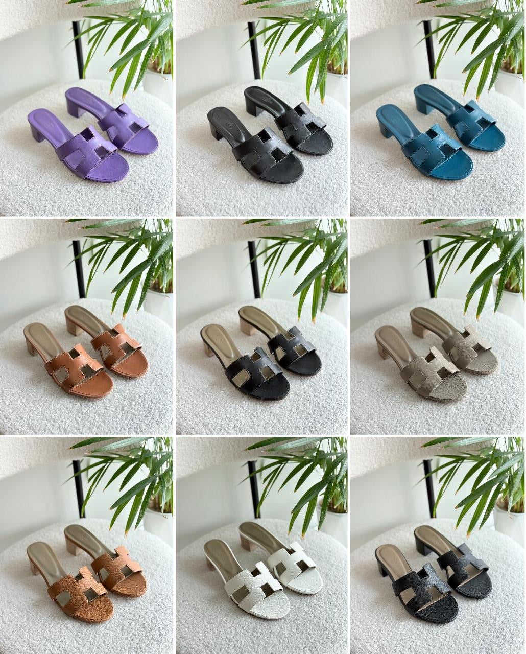 Hermes Heels 9 colors