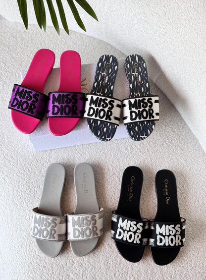 Dior Slippers 4 colors