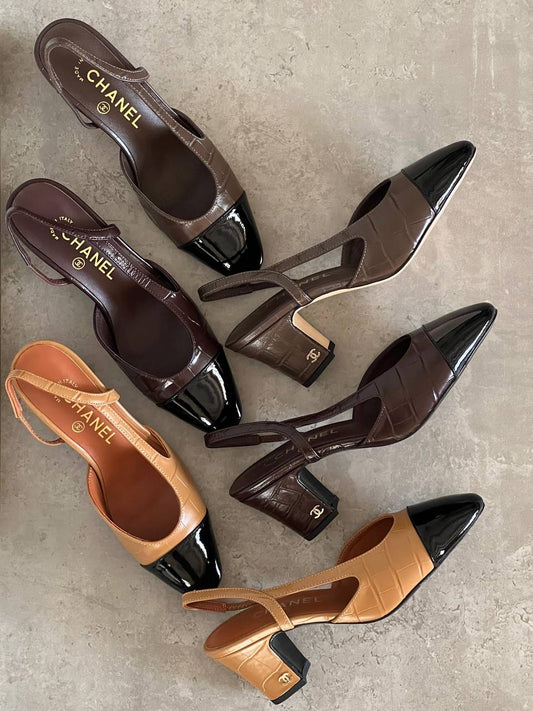 Chanel Heels 3 colors