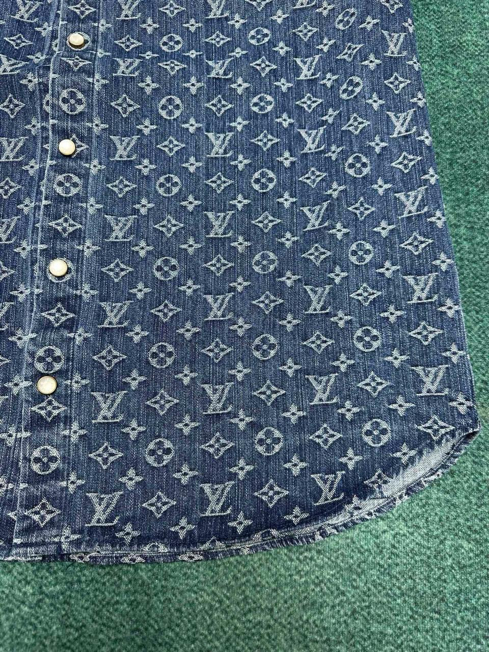 Louis Vuitton Denim Long Sleeve Shirt