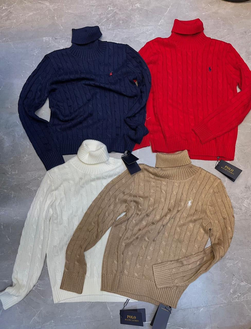 Polo Ralph High Neck Sweater