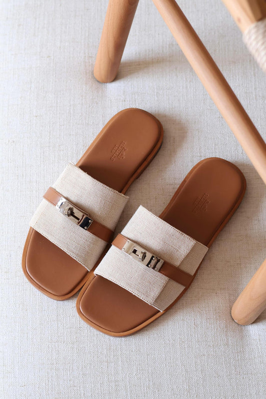 Hermes Slippers