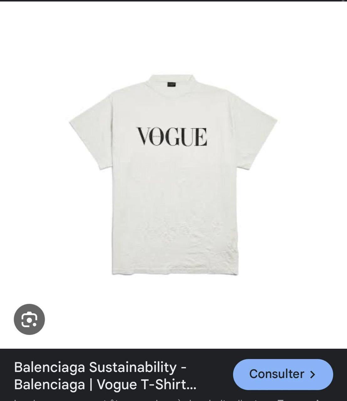 Balenciaga Vouge T-Shirt 2 colors