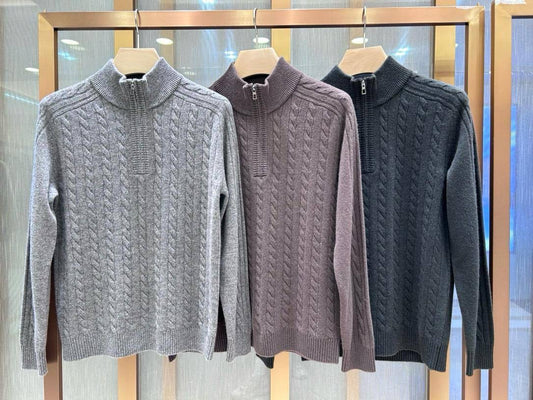 Loro Piana Half Zipper Sweater