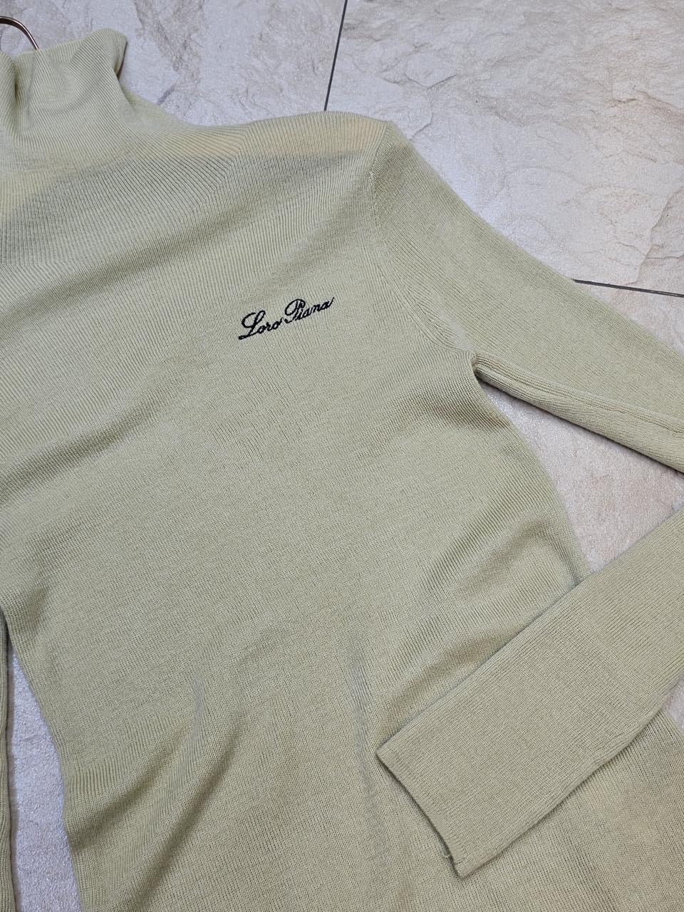 Loro Piana High Neck Ling Sleeve Sweaters 2 colors