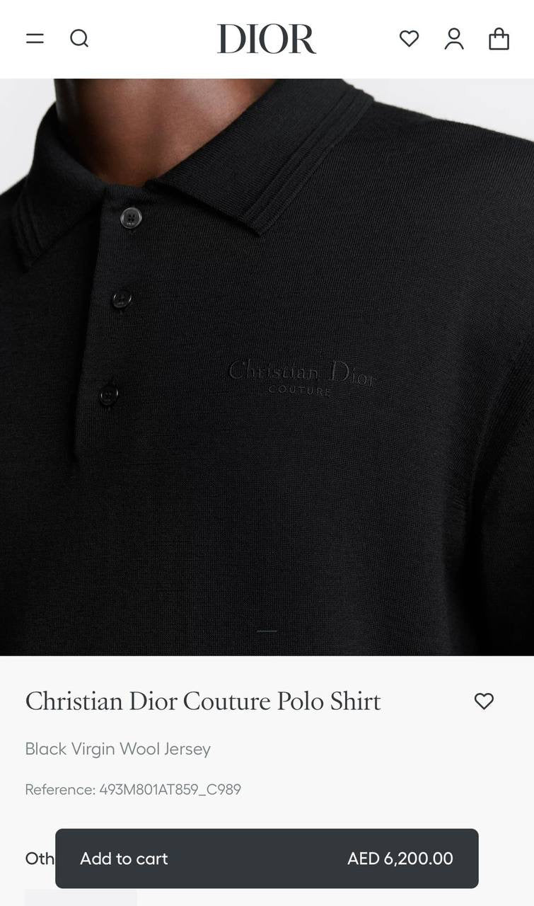 Dior Polo Shirt 2 colors