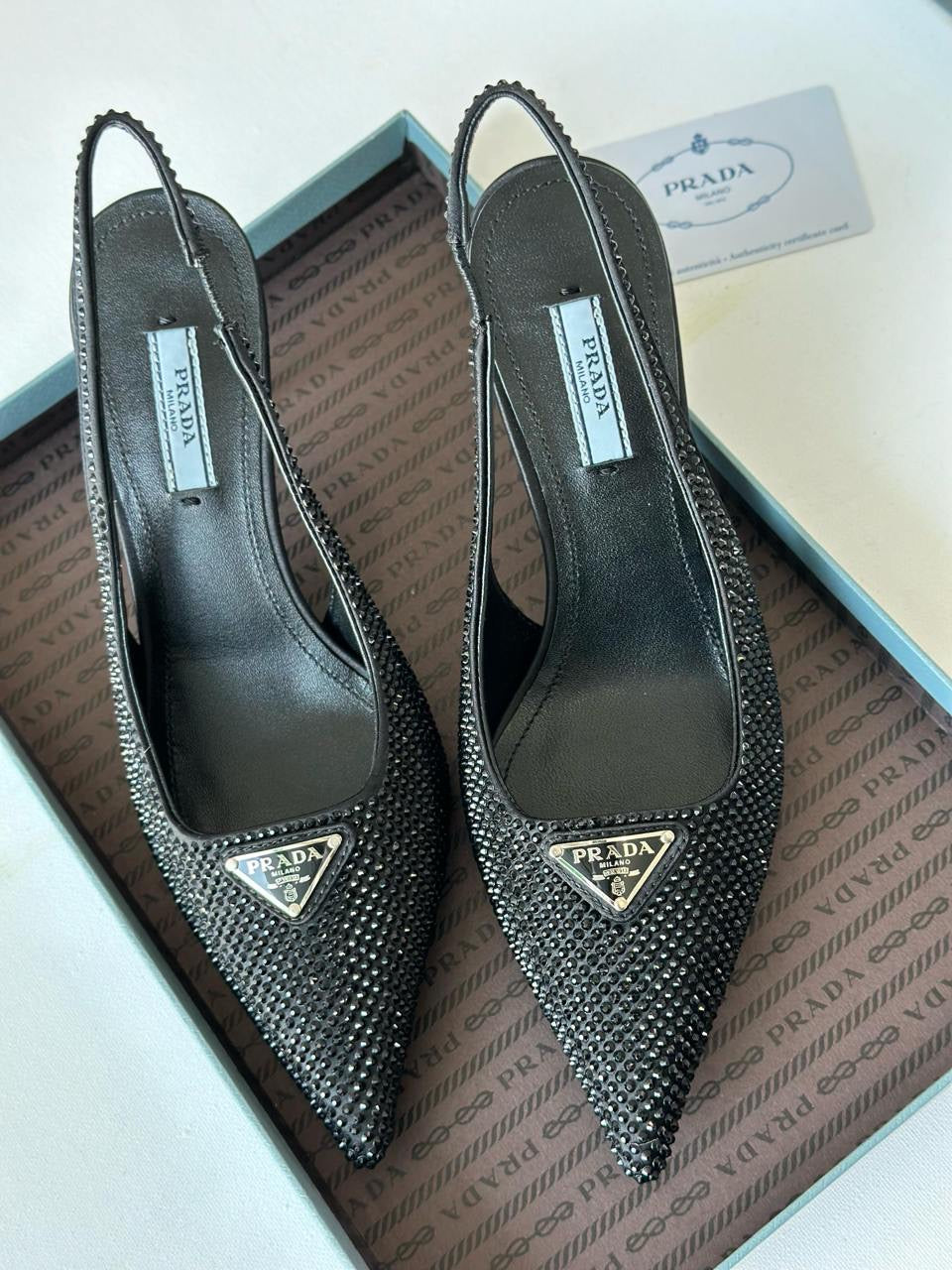 Prada Heels 2 colors