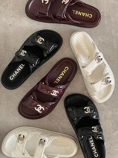 Chanel Slippers 3 colors
