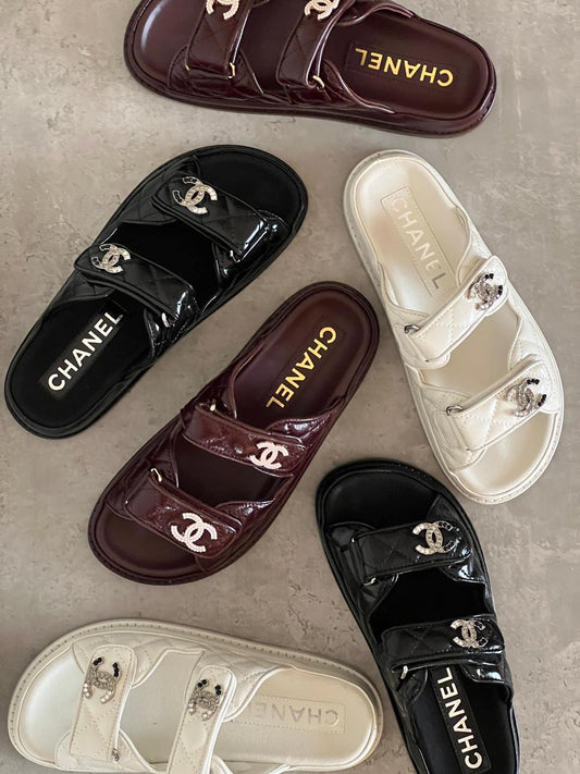 Chanel Slippers 3 colors