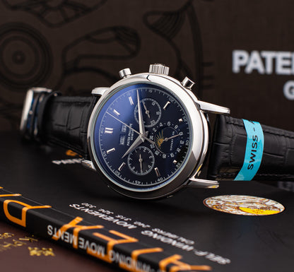 Patek Philippe Perpetual Calendar Chronograph Watch 5 colors