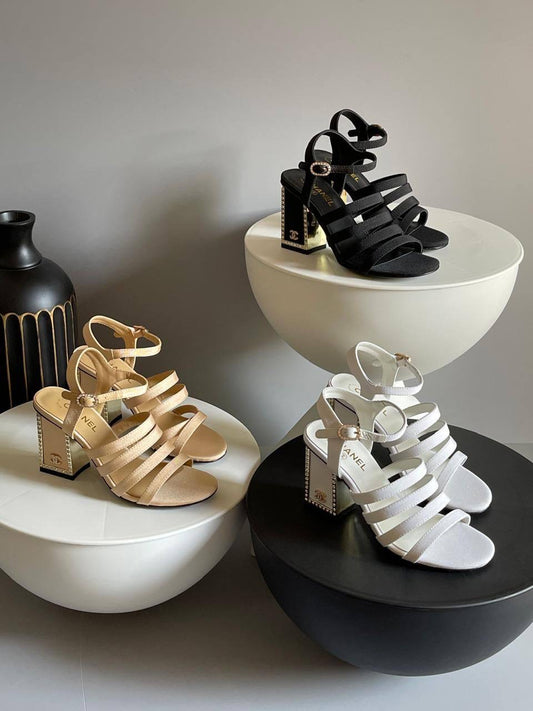 Chanel Heels 3 Colors