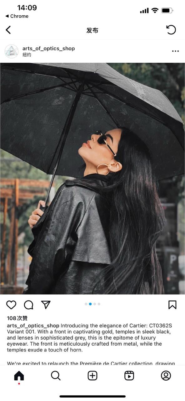 Cartier Sunglasses 8 colors