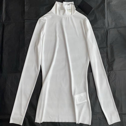 Prada Close Neck T-Shirt