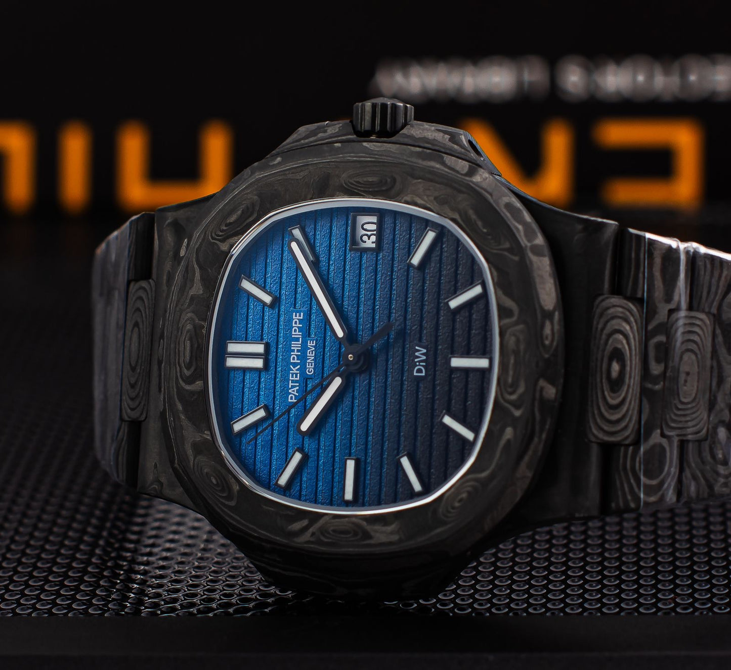 Patek Philippe DiW Carbon Nautilus 2 Colors