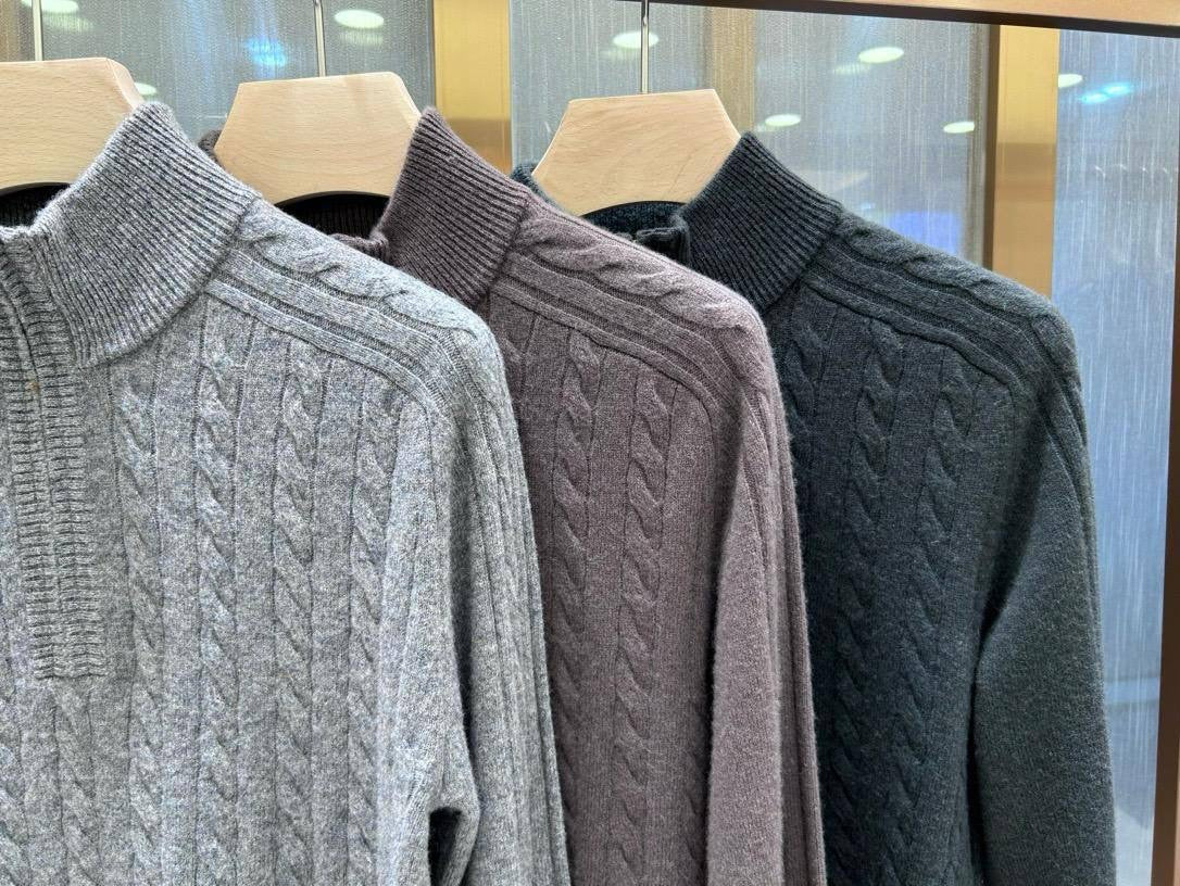 Loro Piana Half Zipper Sweater