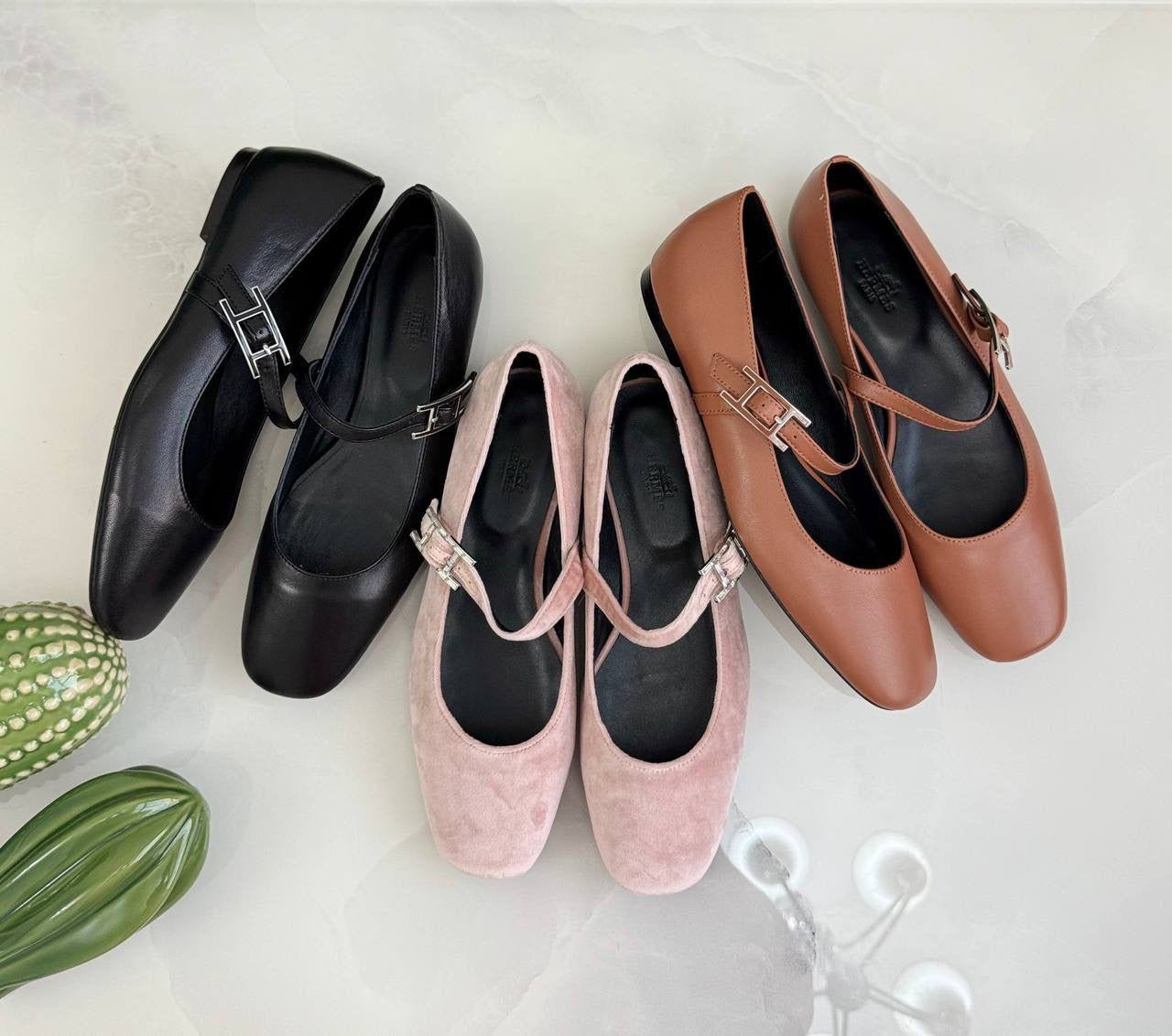 Hermes Ballerina 3 colors