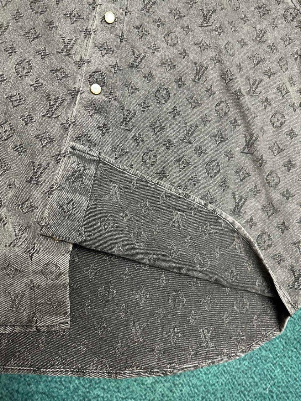 Louis Vuitton Denim Long Sleeve Shirt