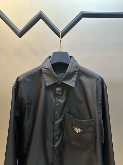 Prada Re-Nylon Long Sleeve Shirt