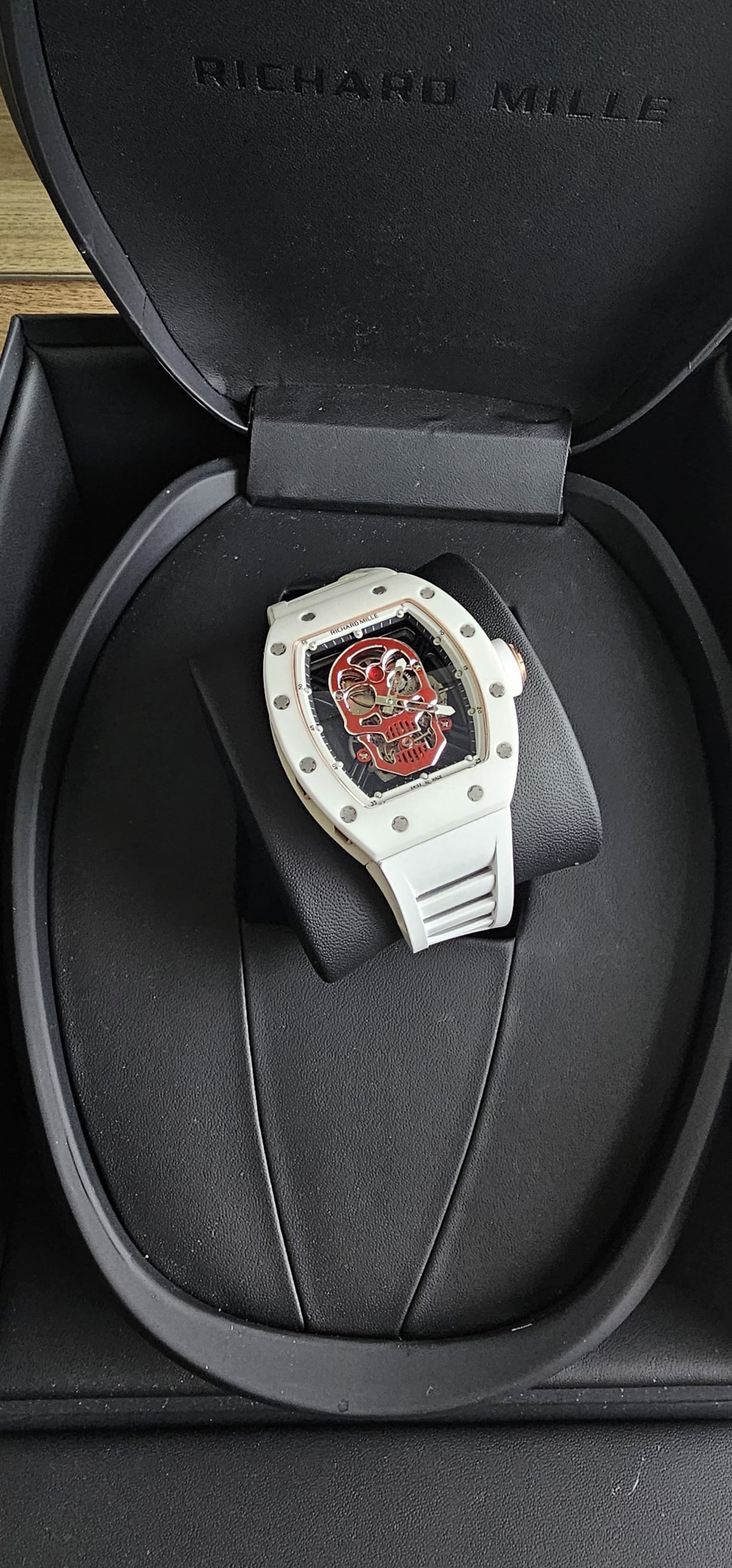 Richard Mille Rm052 skull 💀 tourbillon Watch