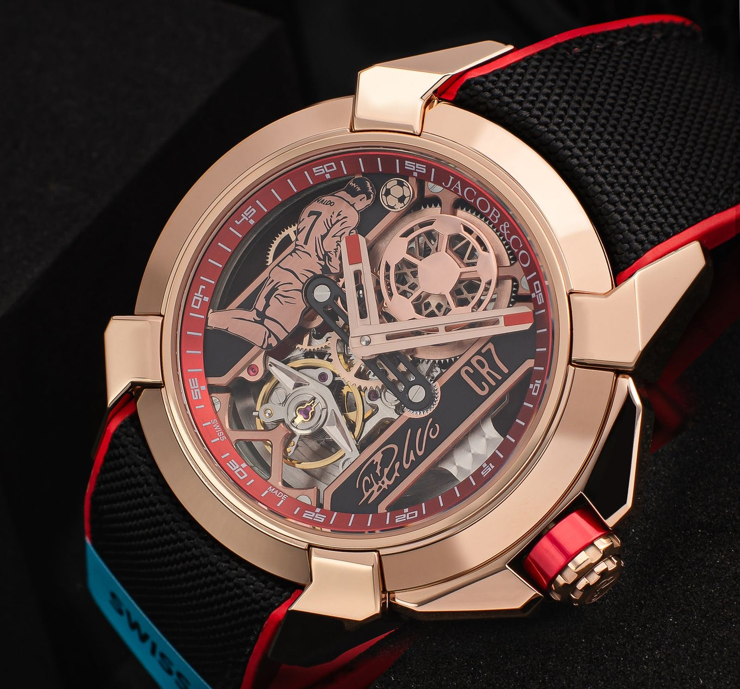 Jacob & Co. CR7 Watch 2 Colors