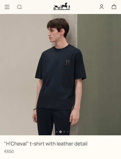 Hermes T-Shirt 3 colors