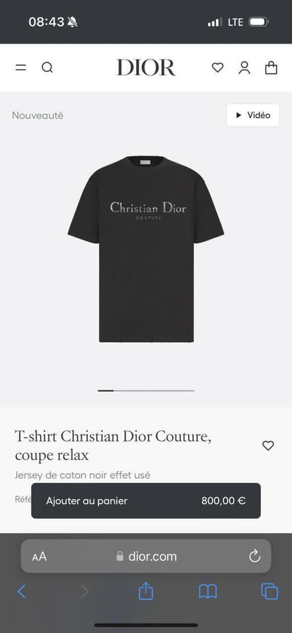 Dior T-Shirt 3 colors