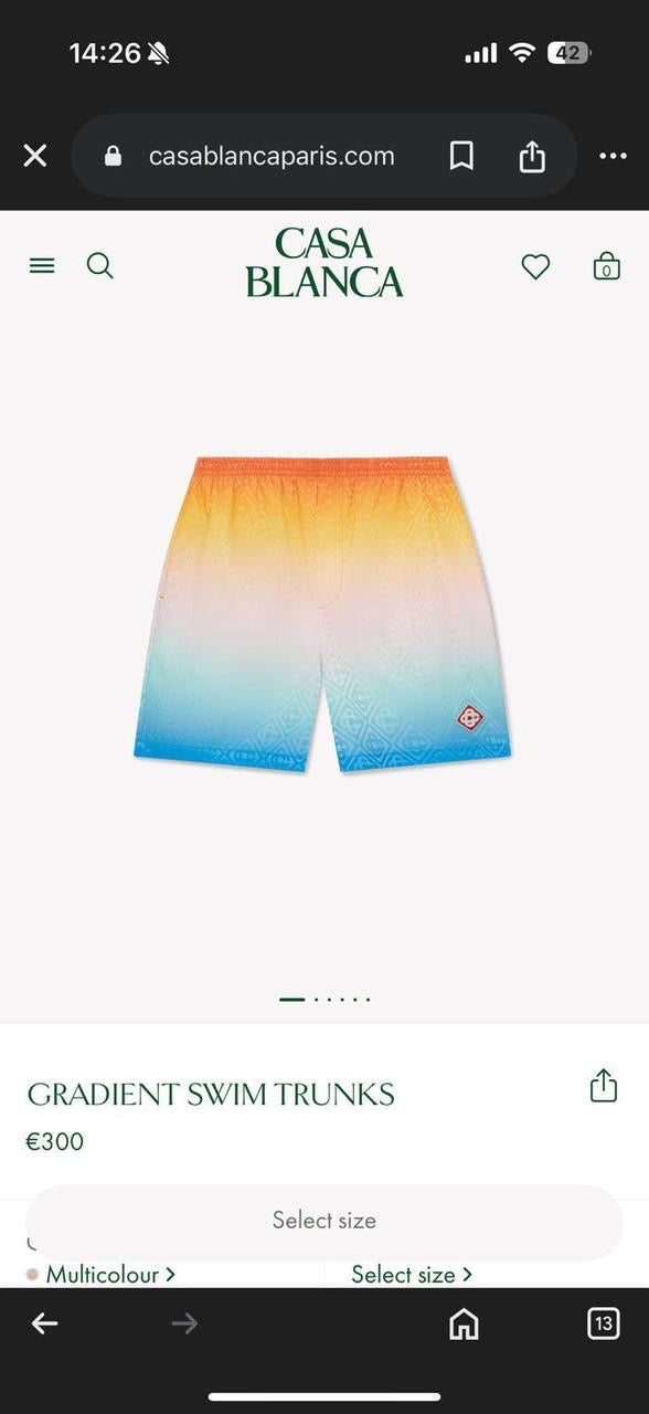 Casablanca Swimming Short 4 colors