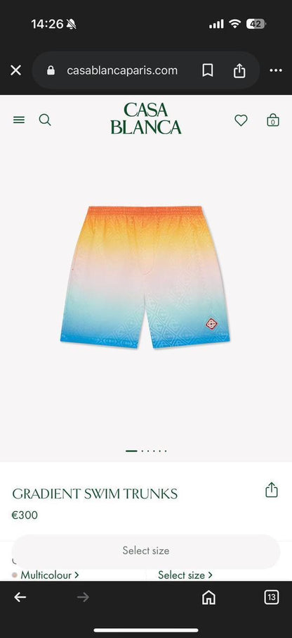 Casablanca Swimming Short 4 colors