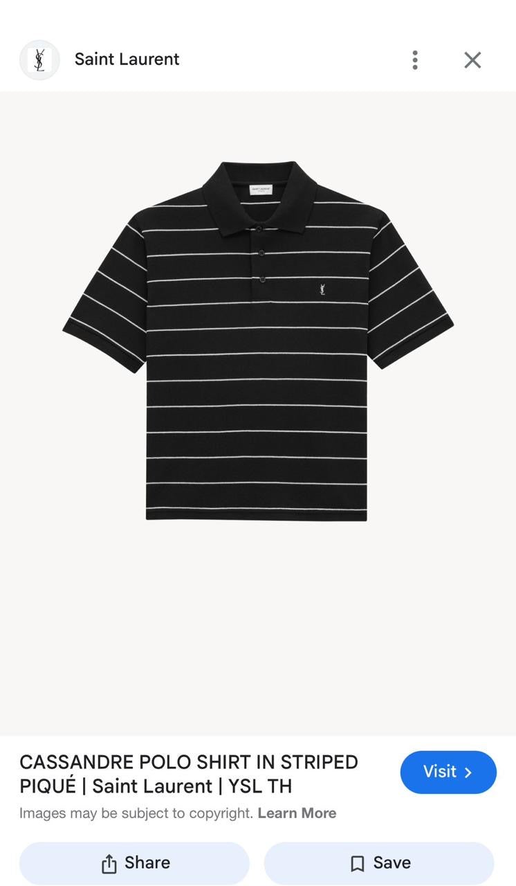 YSL Polo Shirt