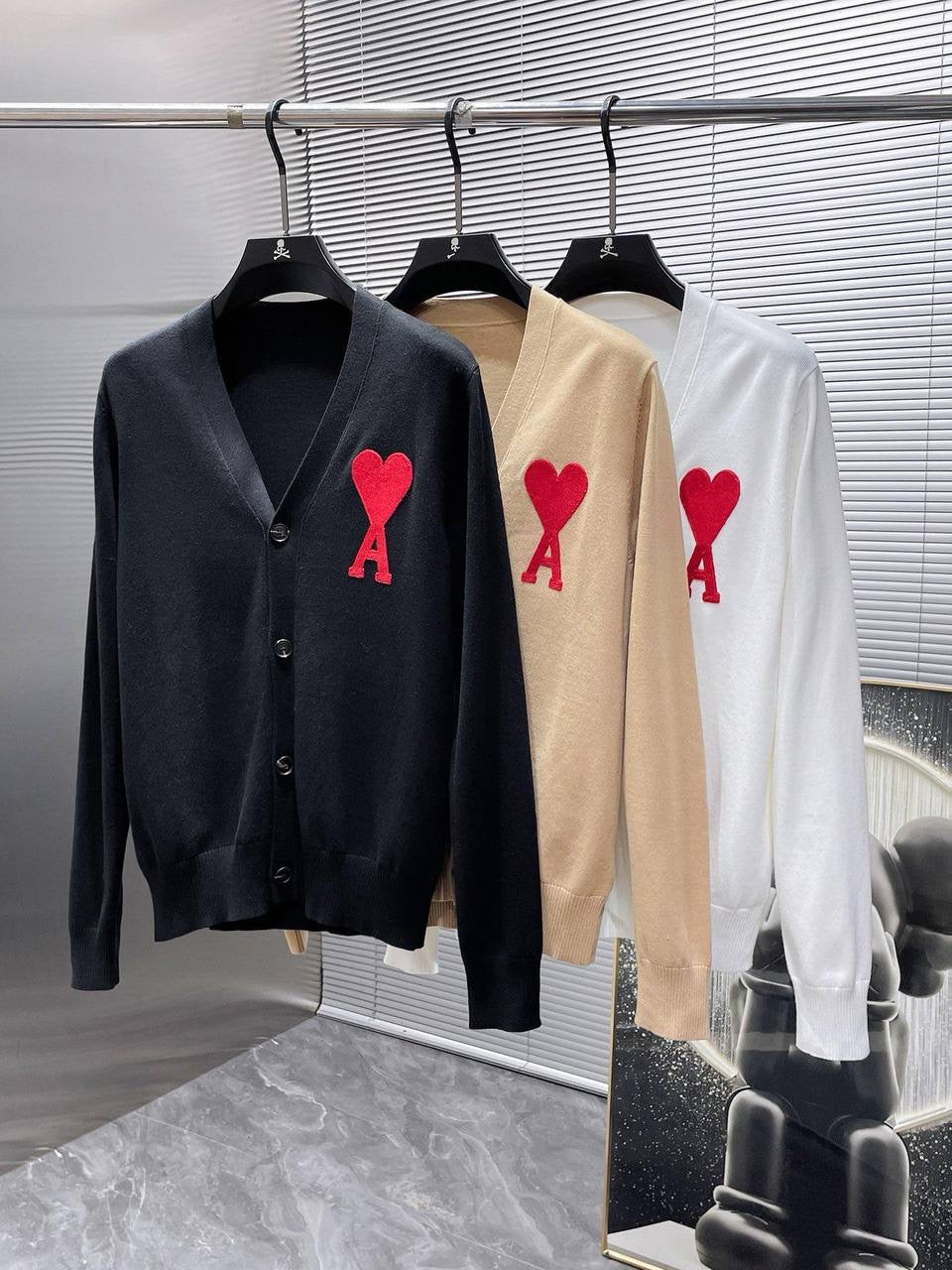 AMI Cardigan Sweater 3 colors