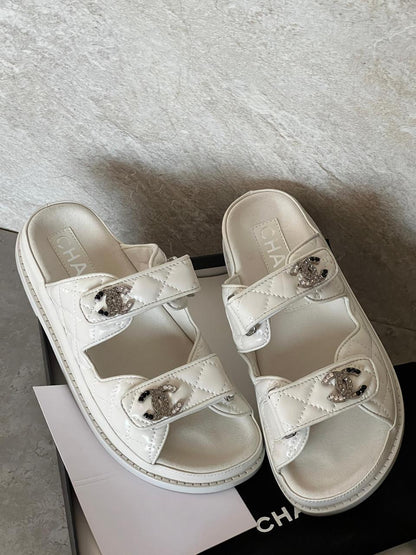 Chanel Slippers 3 colors