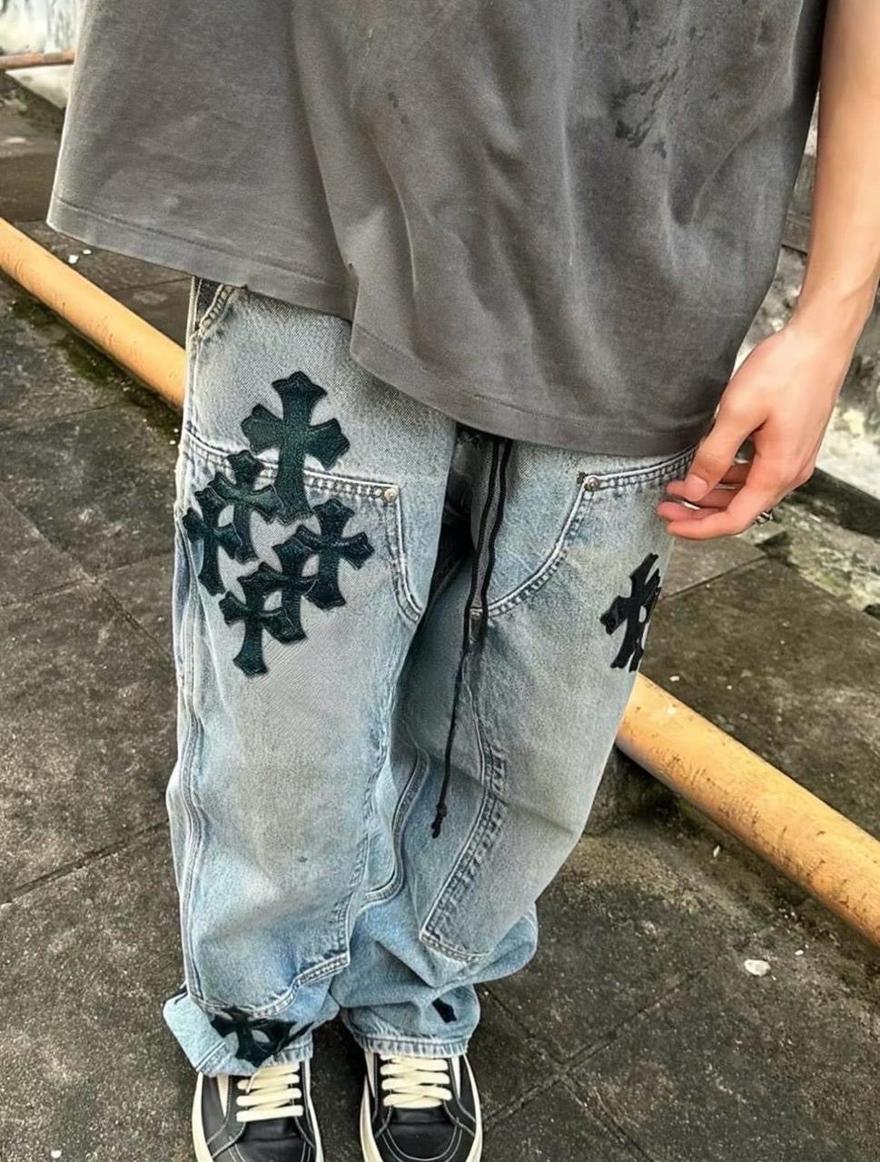 Chrome Hearts Jeans Pants