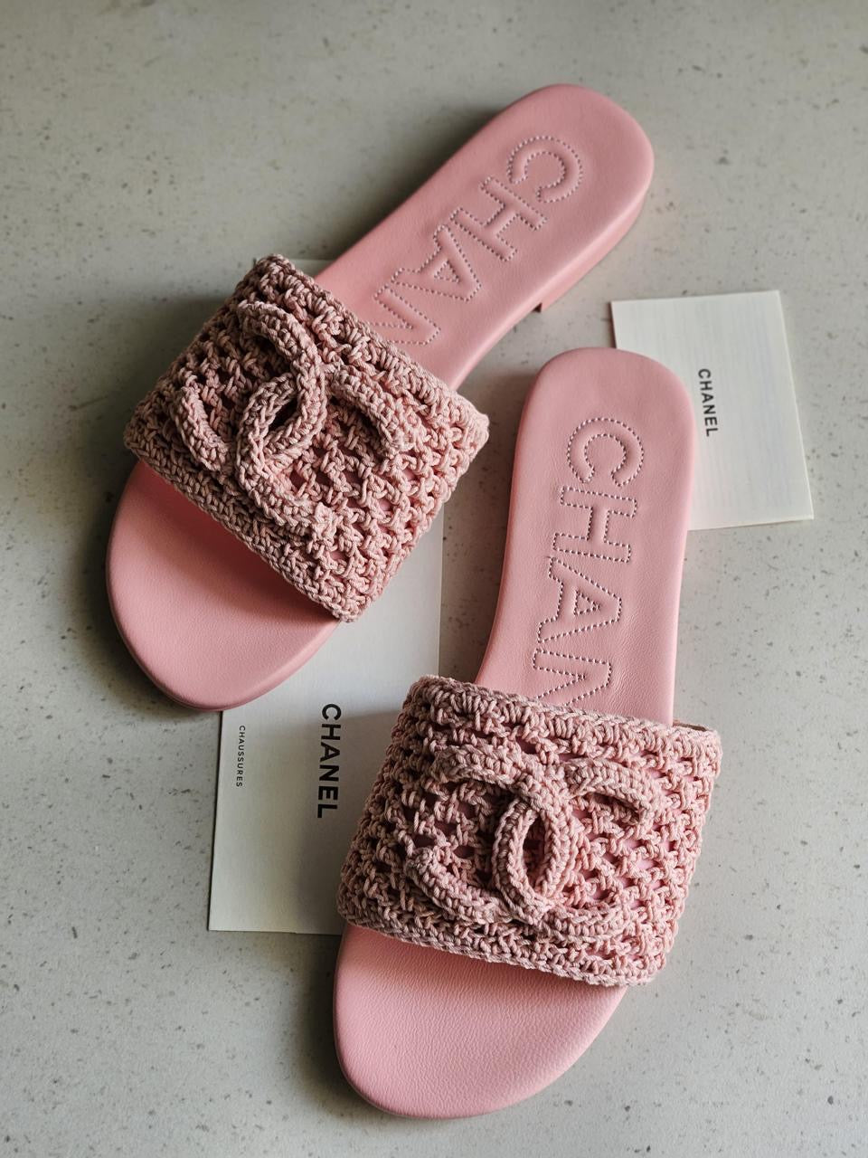 Chanel Slippers 3 colors
