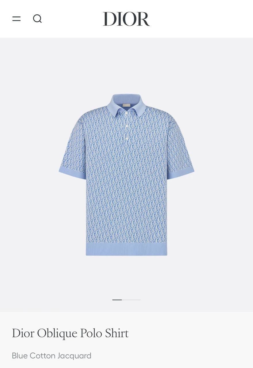 Dior Polo Shirt 3 colors