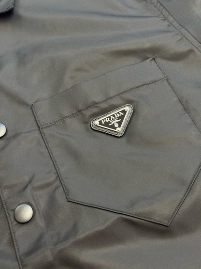 Prada Re-Nylon Long Sleeve Shirt