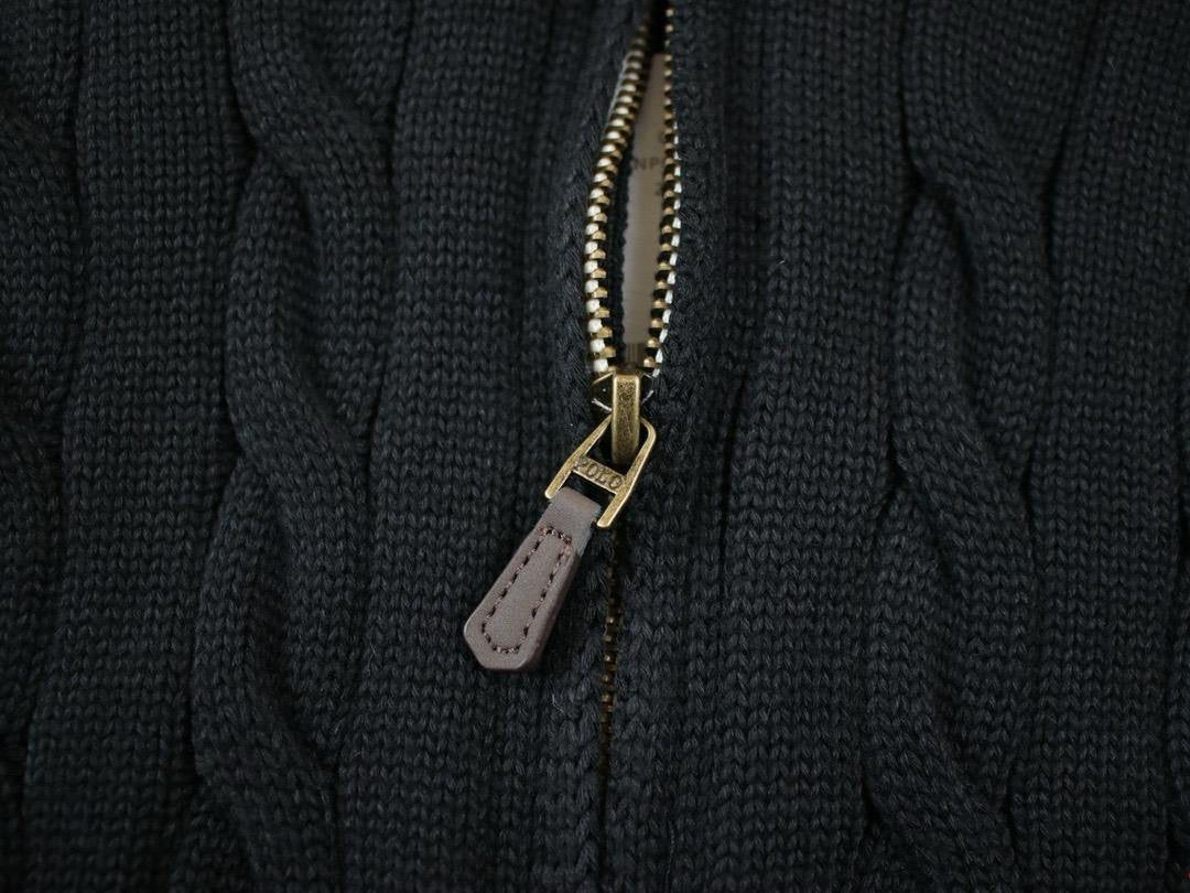 Polo Half Zipper Sweaters