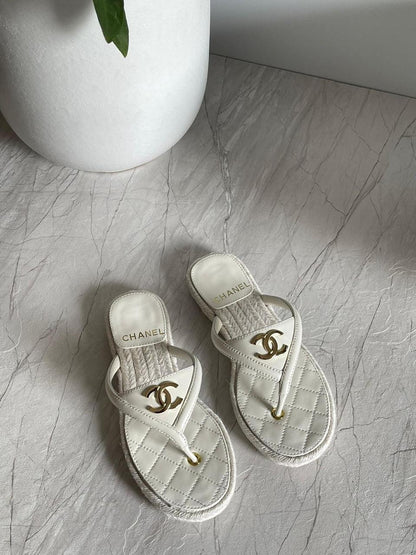 Chanel Slippers 2 colors
