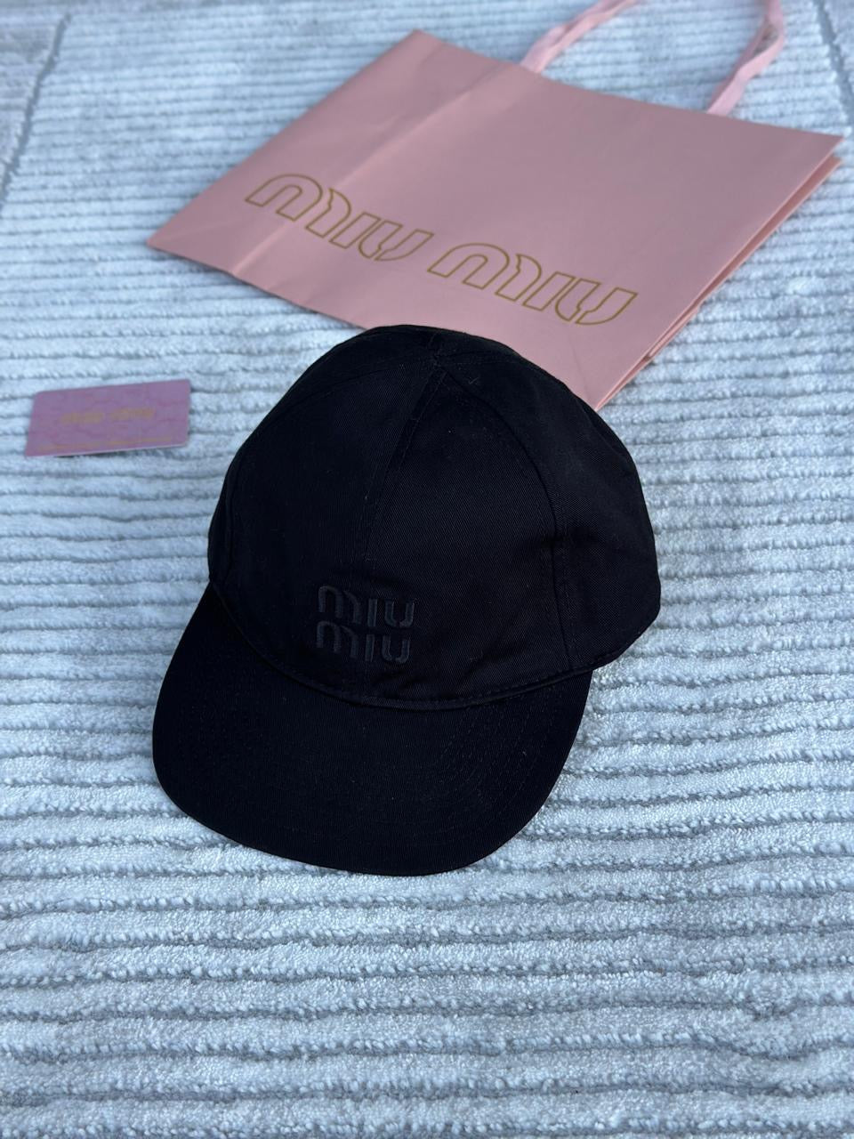 Miu miu caps 3 colors