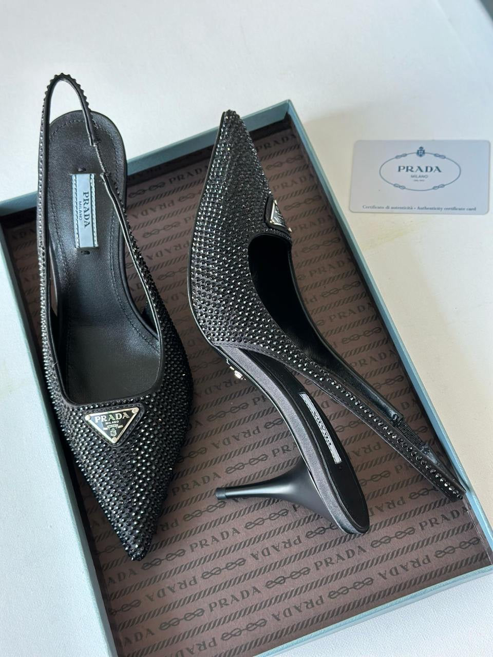 Prada Heels 2 colors