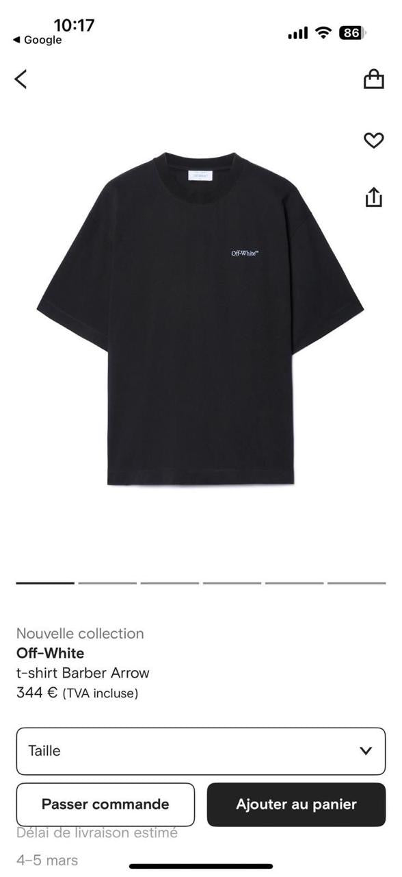 OFF White T-Shirt