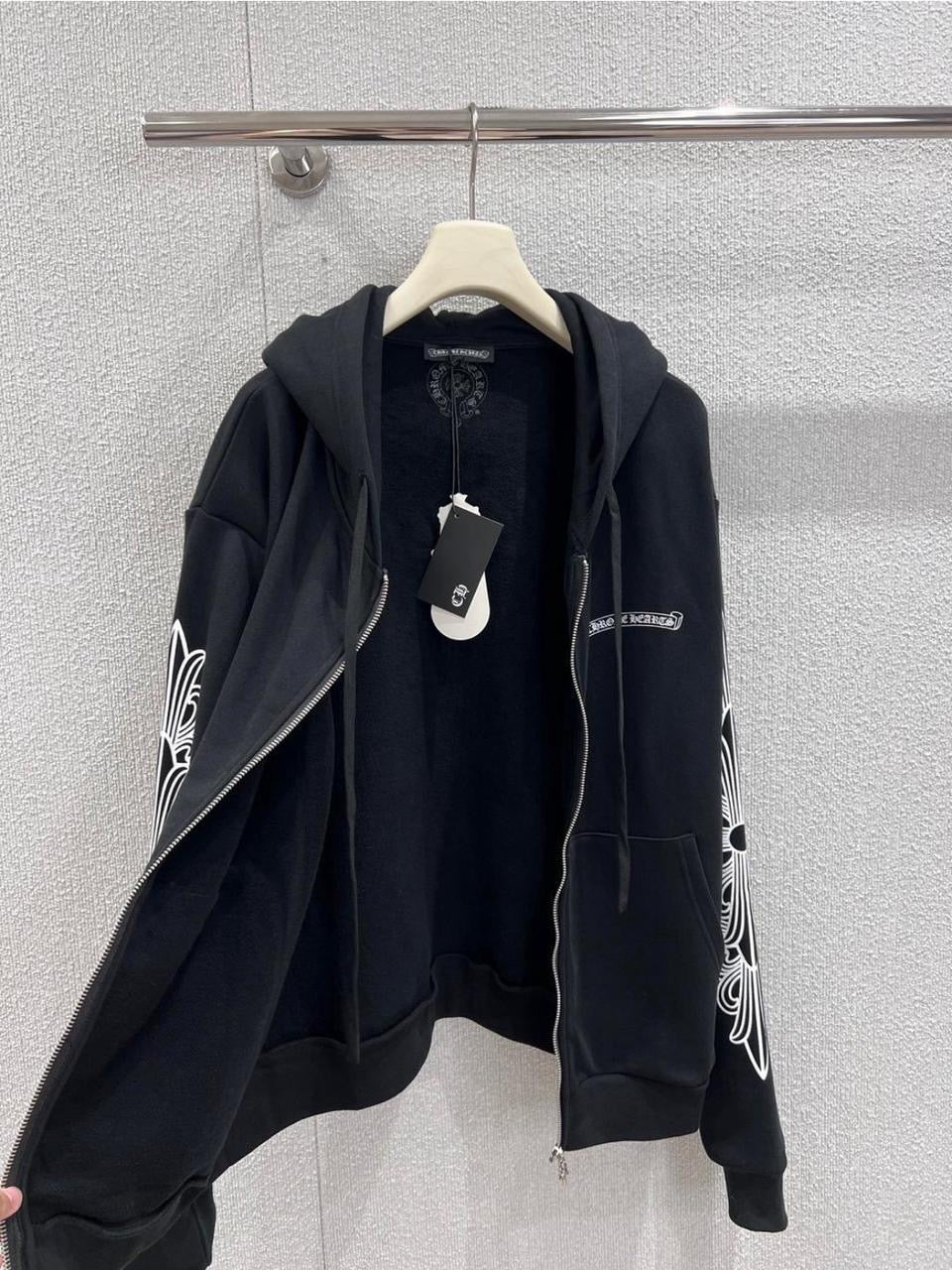 Chrome Hearts Zipped Hoodie