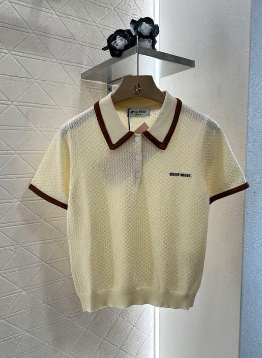 Miu Miu Polo T-Shirt 2 colors